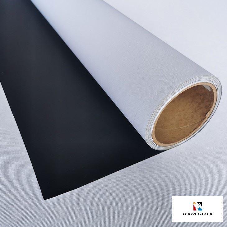 Dye Sublimation Black Back Polyester Fabric